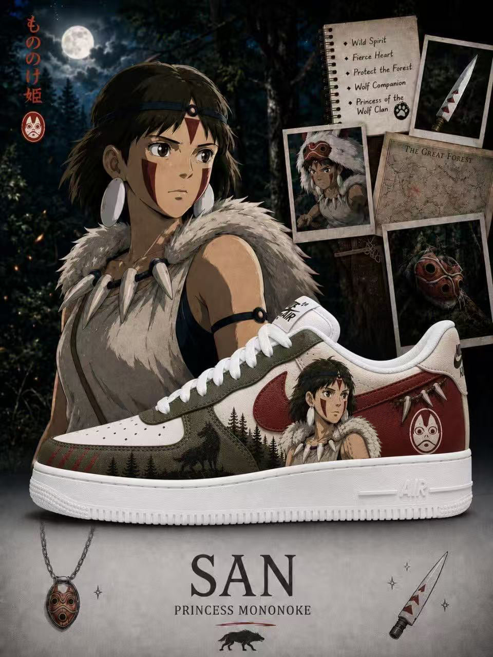 San V.1 Custom Air-Style Sneakers