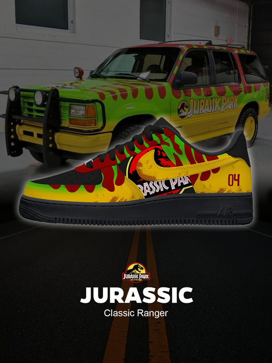 AF1 電影名車-Jurassic Classic Ranger客製球鞋