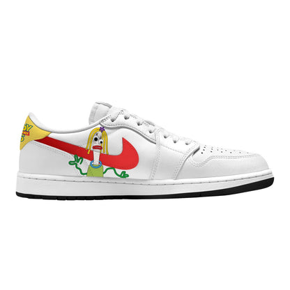 Forky and Knifey V.1 Custom Low-Top Court Sneakers