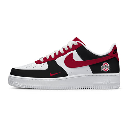 Ohio State College Custom Air-Style Sneakers