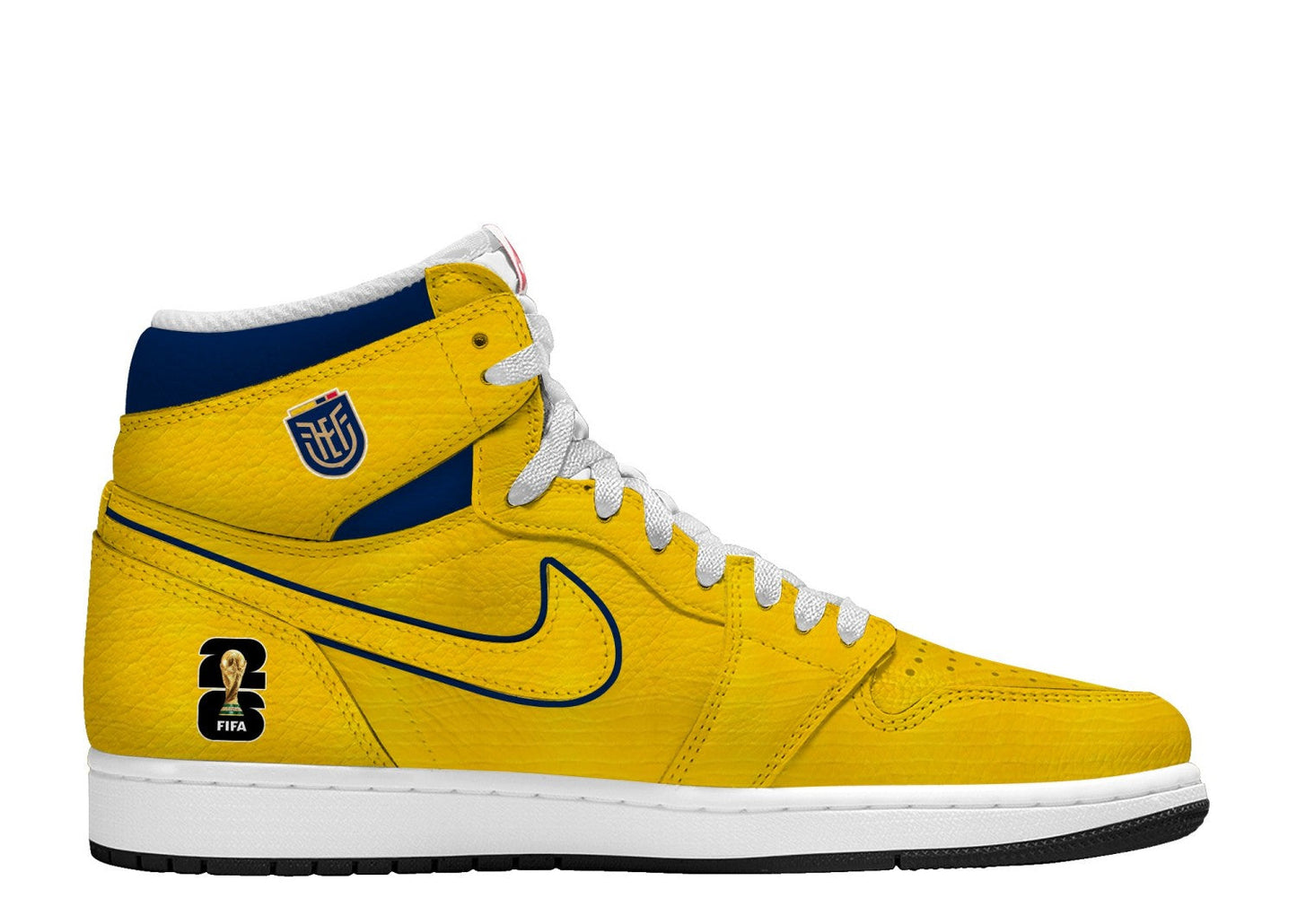 World Cup 2026 Ecuador V.1 Custom TS High Sneakers