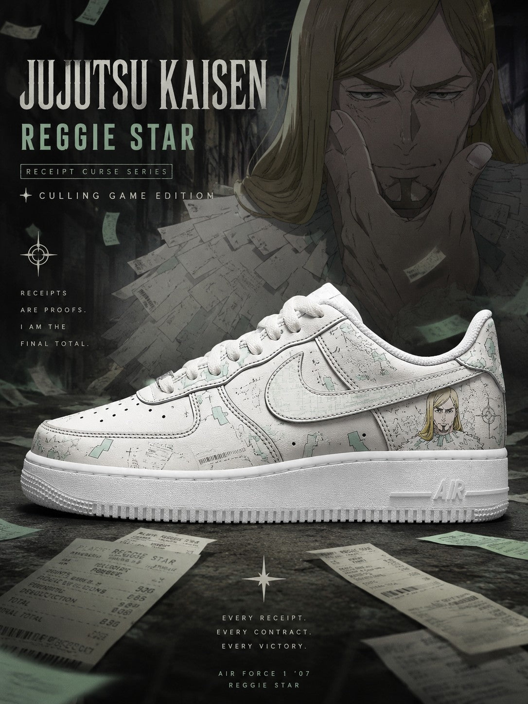 Reggie Star V.1 Custom Air-Style Sneakers