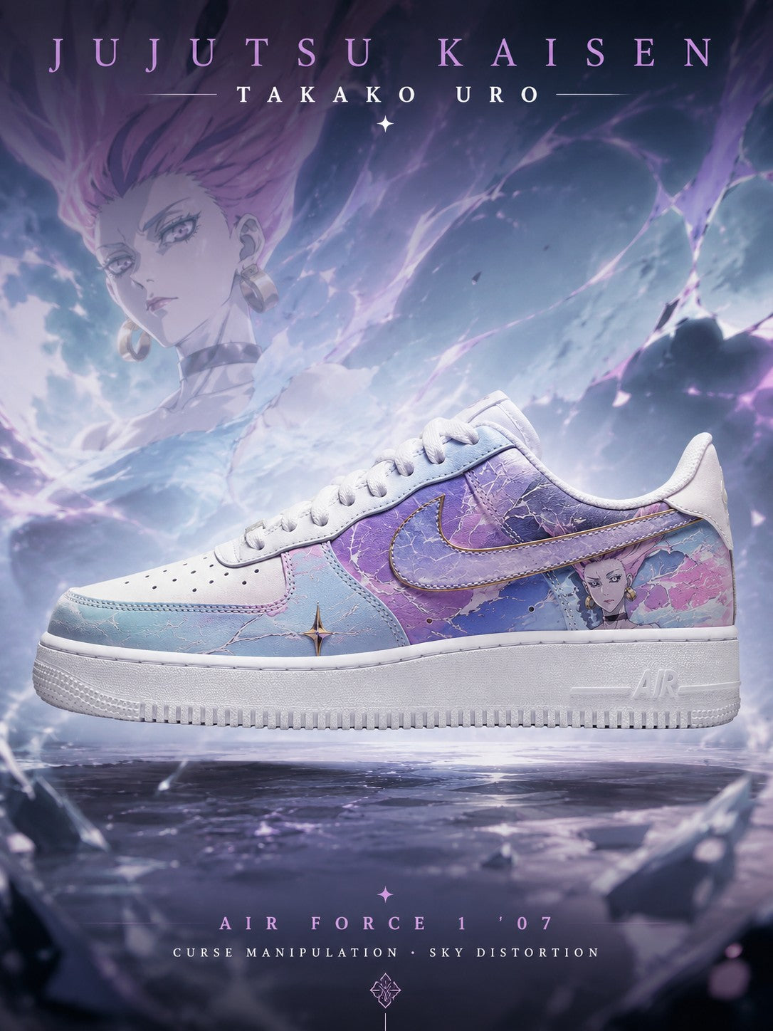 Takako Uro V.1 Custom Air-Style Sneakers