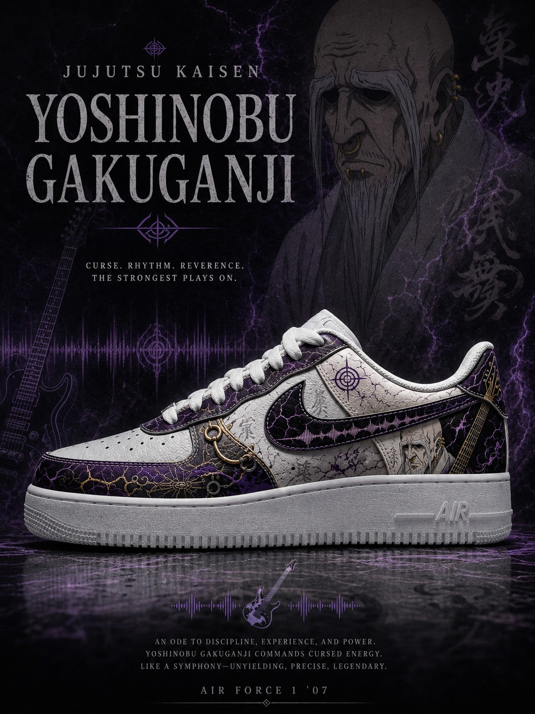 Yoshinobu Gakuganji V.1 Custom Air-Style Sneakers