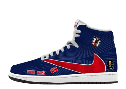 World Cup 2026 Japan V.1 Custom TS High Sneakers