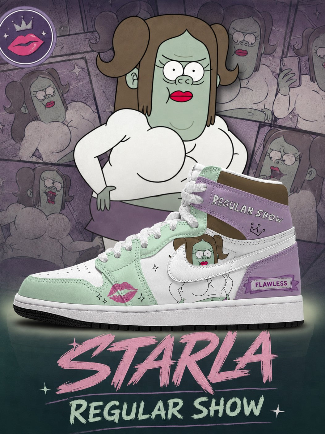 Starla V.1 Custom High-Top Sneakers