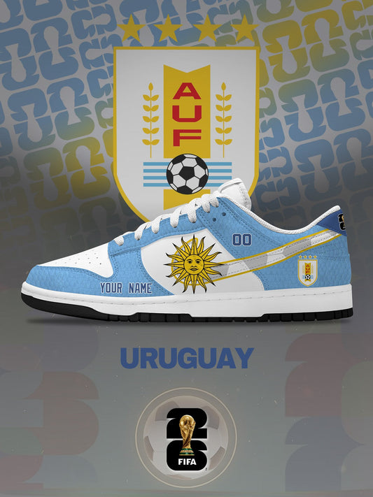 World Cup 2026 Uruguay V.1 Custom SB-Style Sneakers