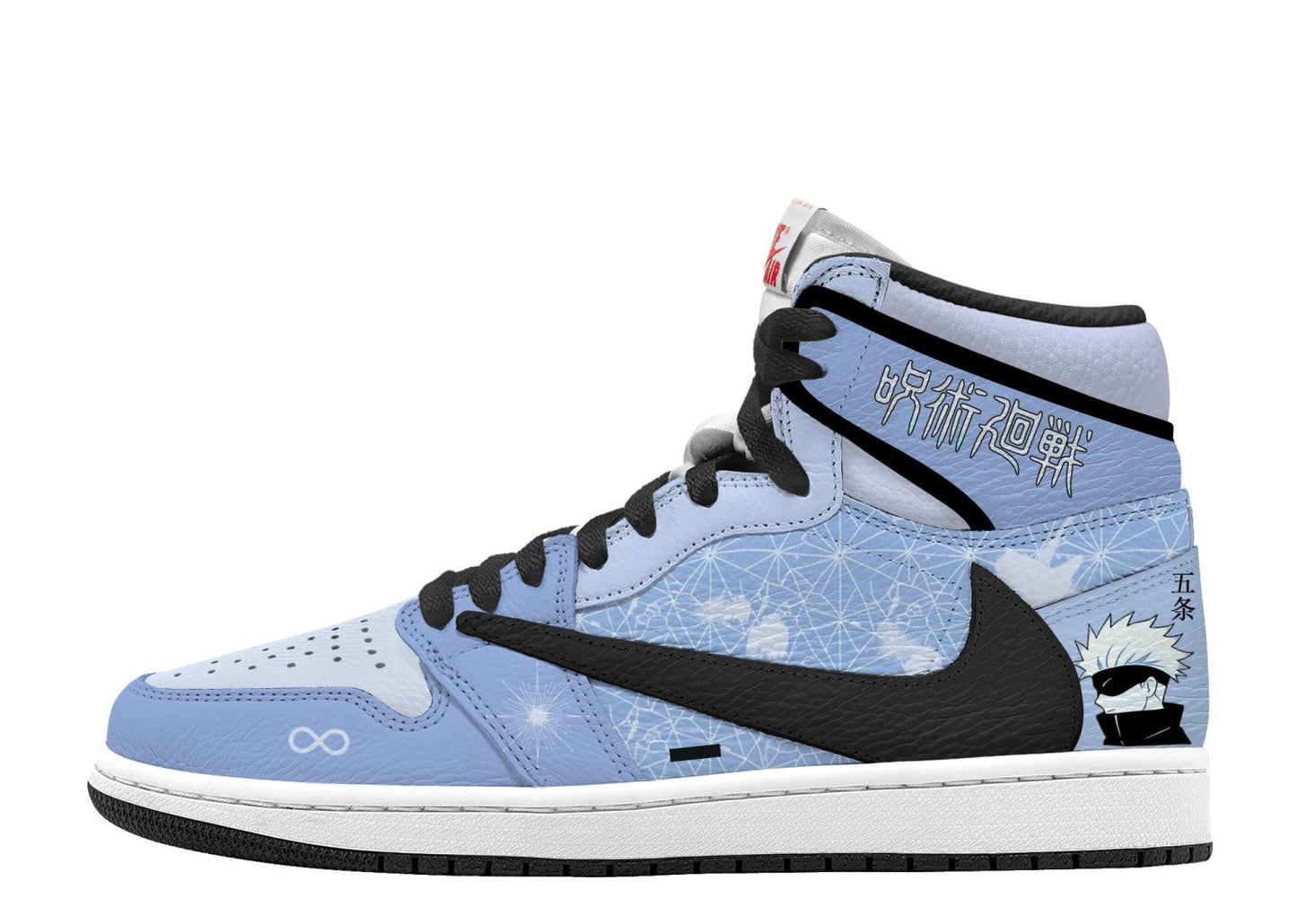 Gojo Satoru V.10 Custom TS High Sneakers