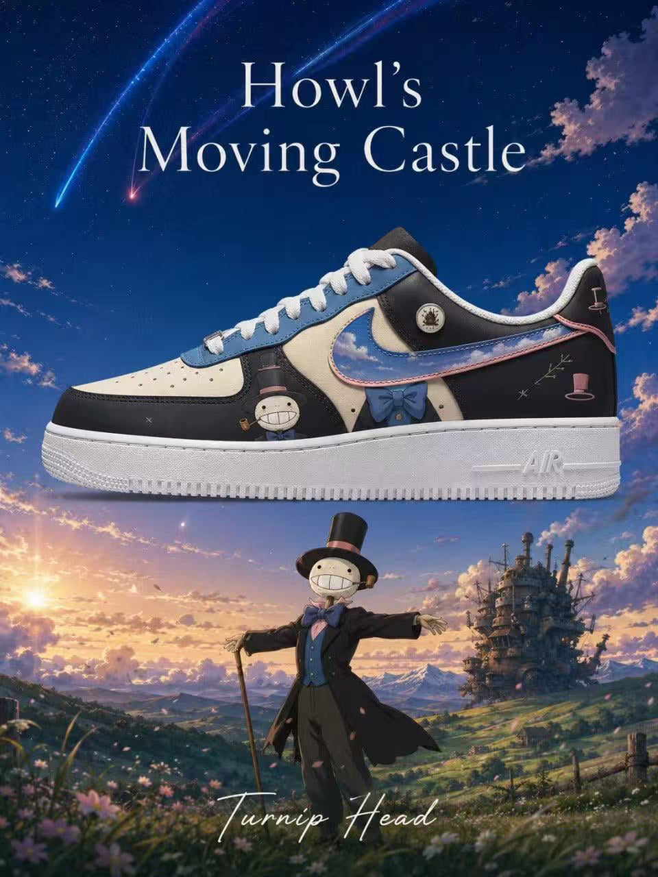 Turnip Head V.1 Custom Air-Style Sneakers