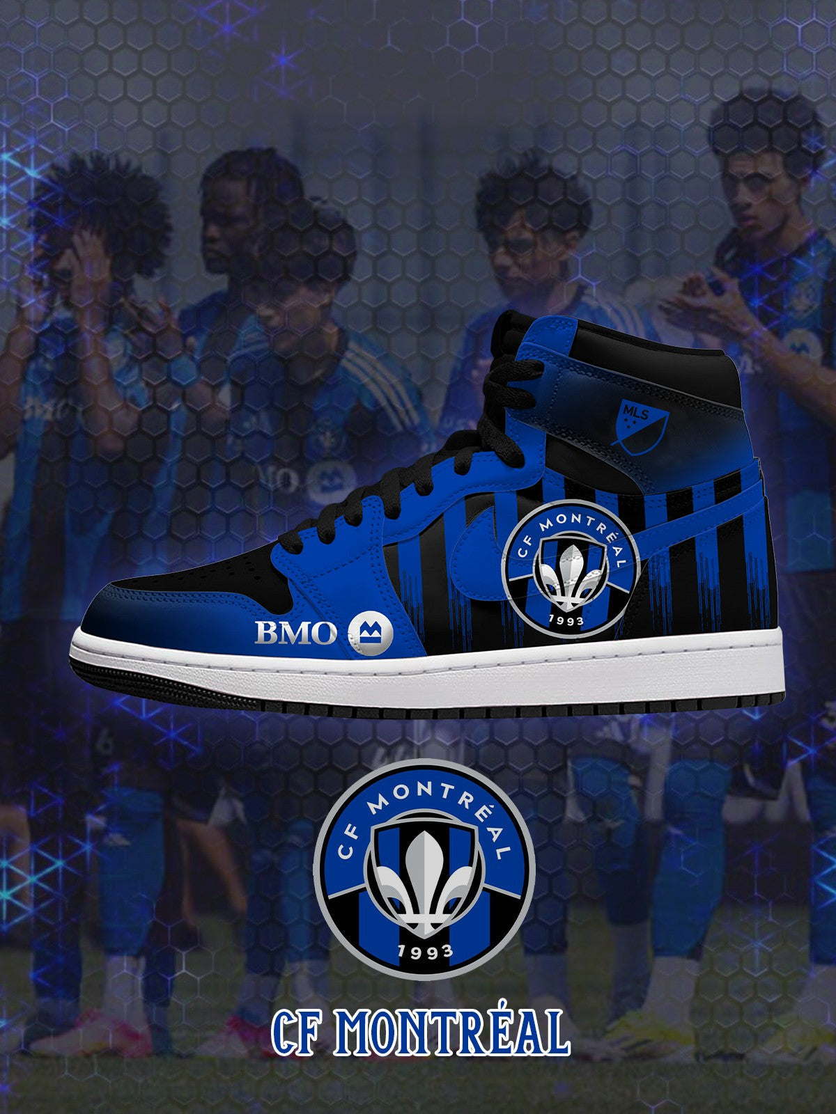 Montr??al V.1 Custom High-Top Sneakers