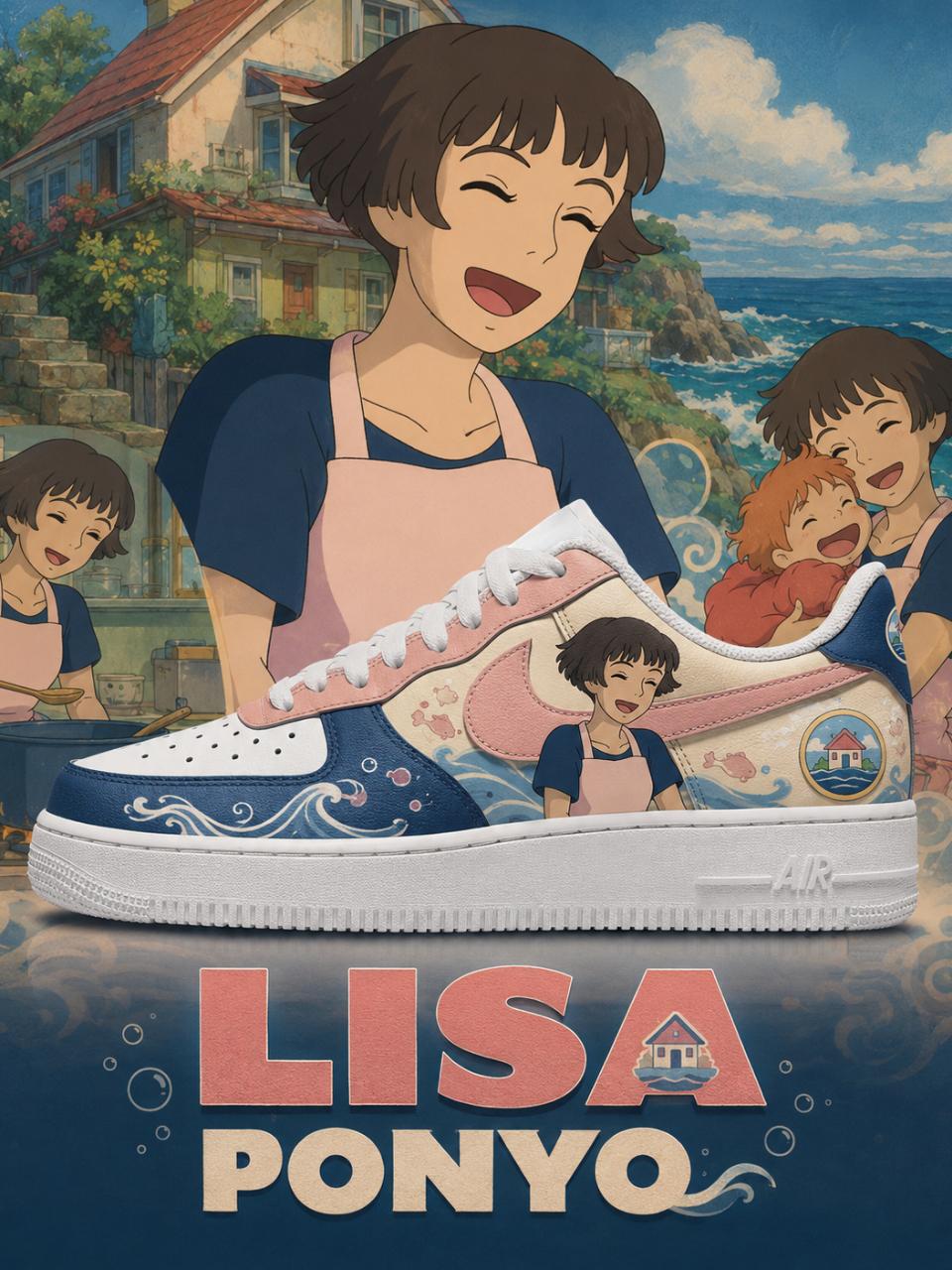 Lisa V.1 Custom Air-Style Sneakers