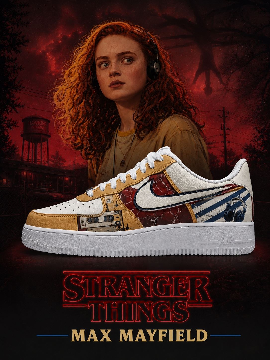 Max Mayfield V.5 Custom Air-Style Sneakers