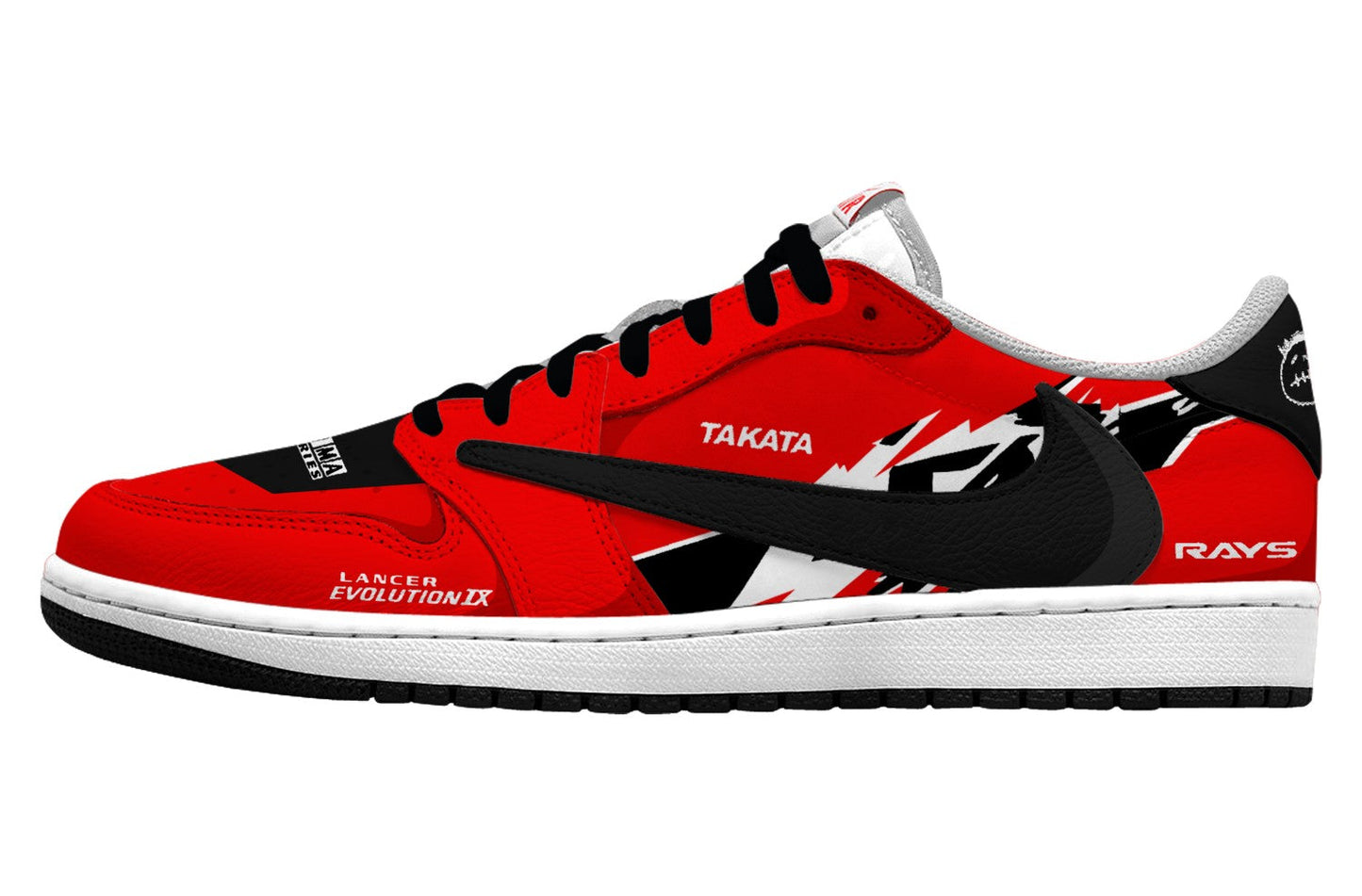 Brian O'Conner's Lancer Evolution IX V.1 Custom TS Low Sneakers
