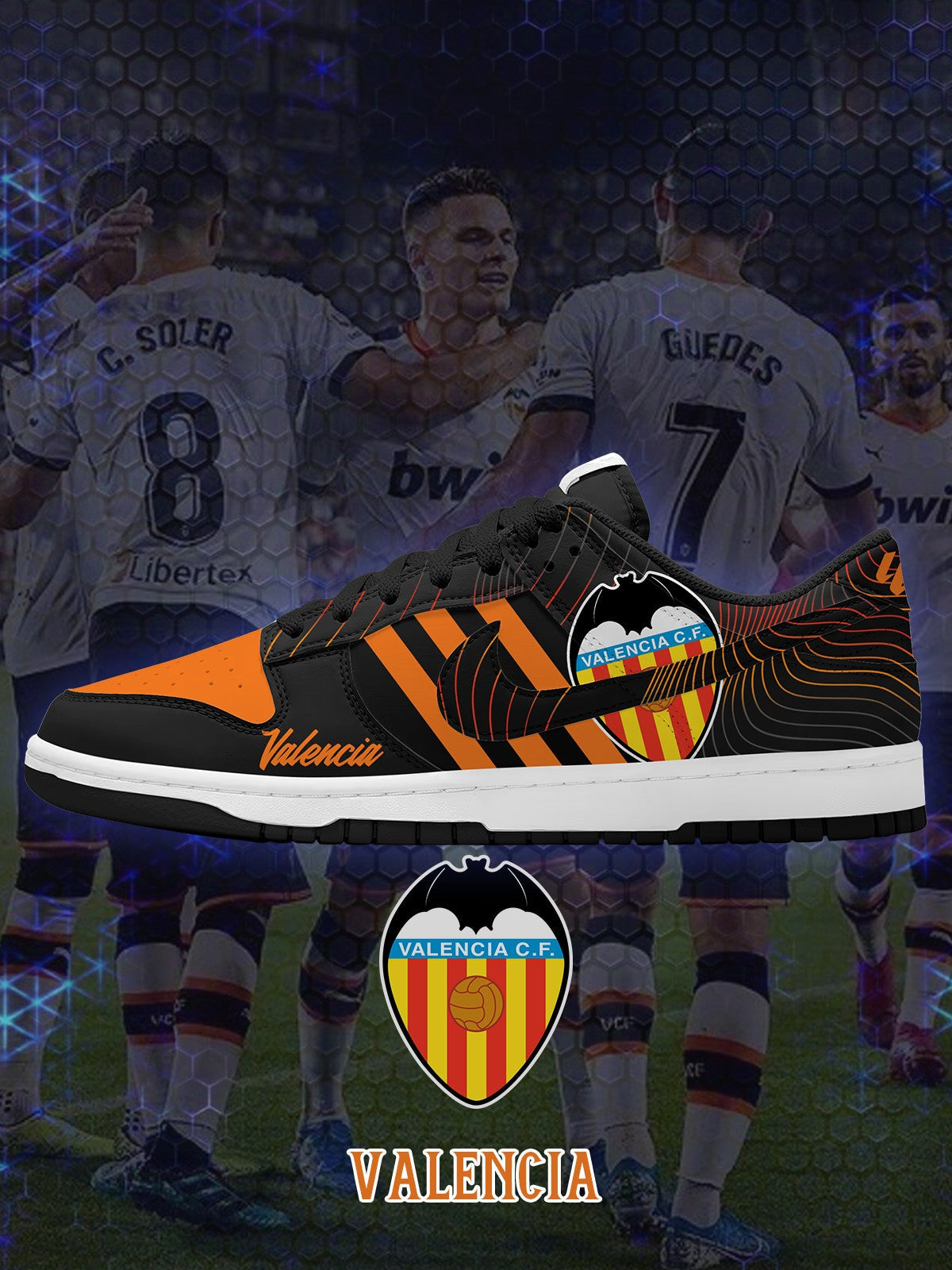 Valencia V.1 Custom SB-Style Sneakers