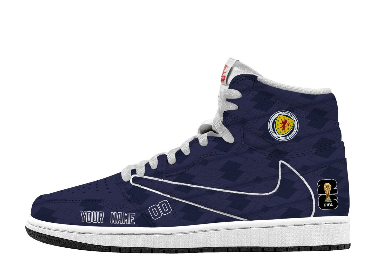World Cup 2026 Scotland V.1 Custom TS High Sneakers