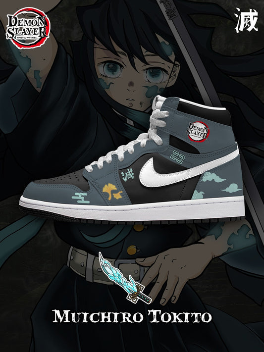 Muichiro Tokito V.1 Custom High-Top Sneakers