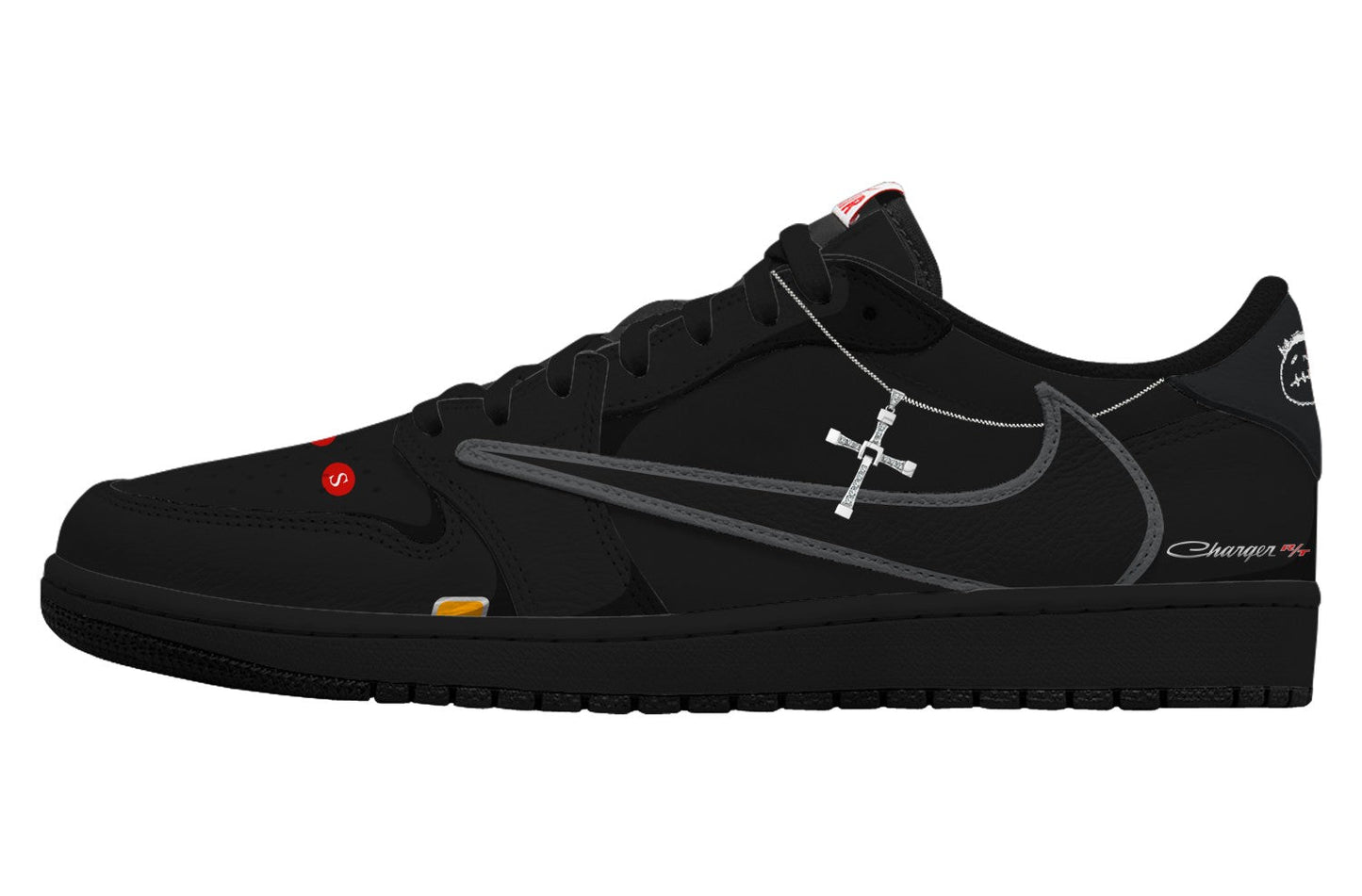 Dominic Toretto Charger RT V.1 Custom TS Low Sneakers