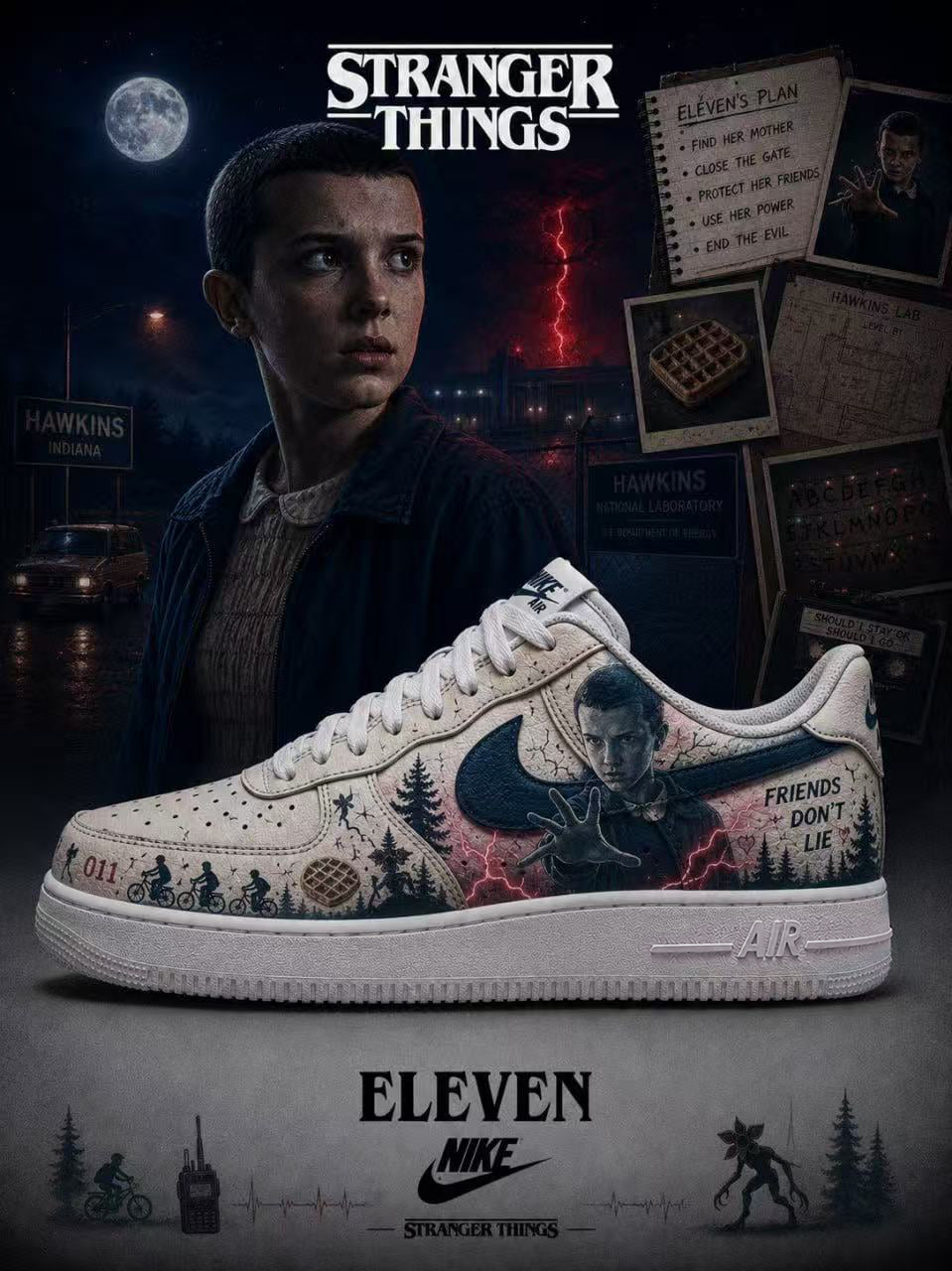 Eleven V.2 Custom Air-Style Sneakers