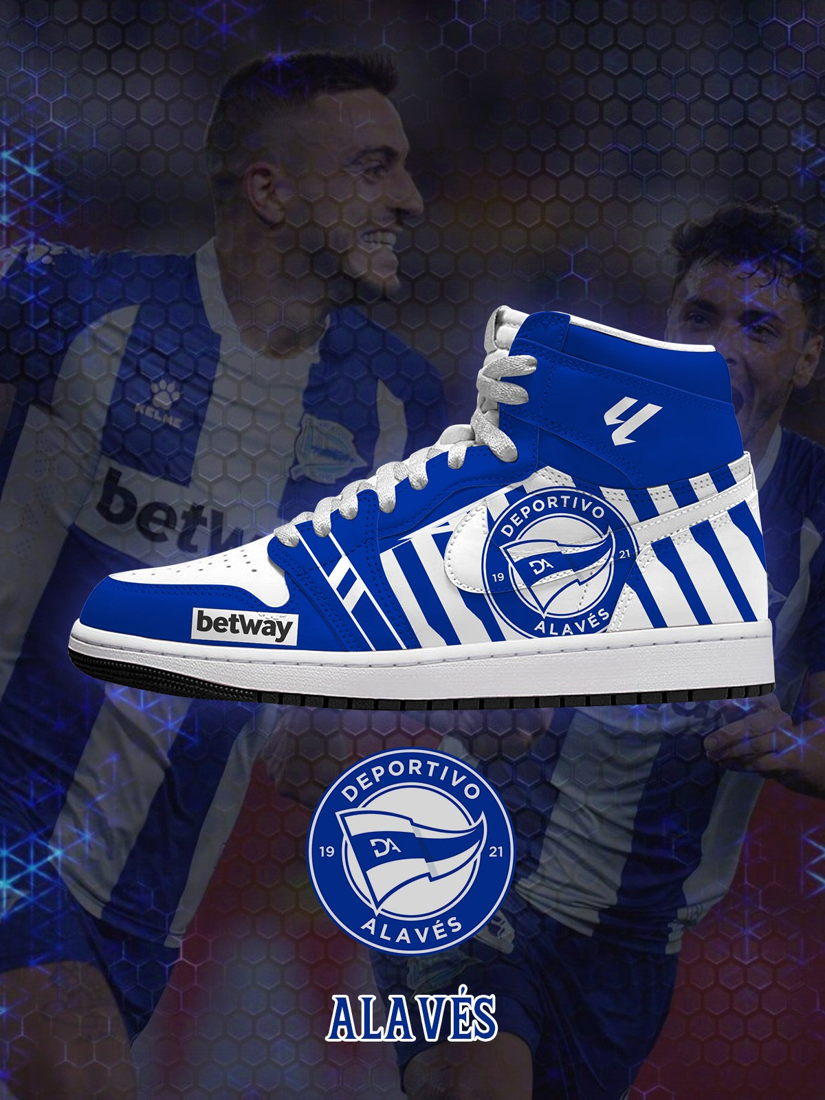 Alav??s V.1 Custom High-Top Sneakers
