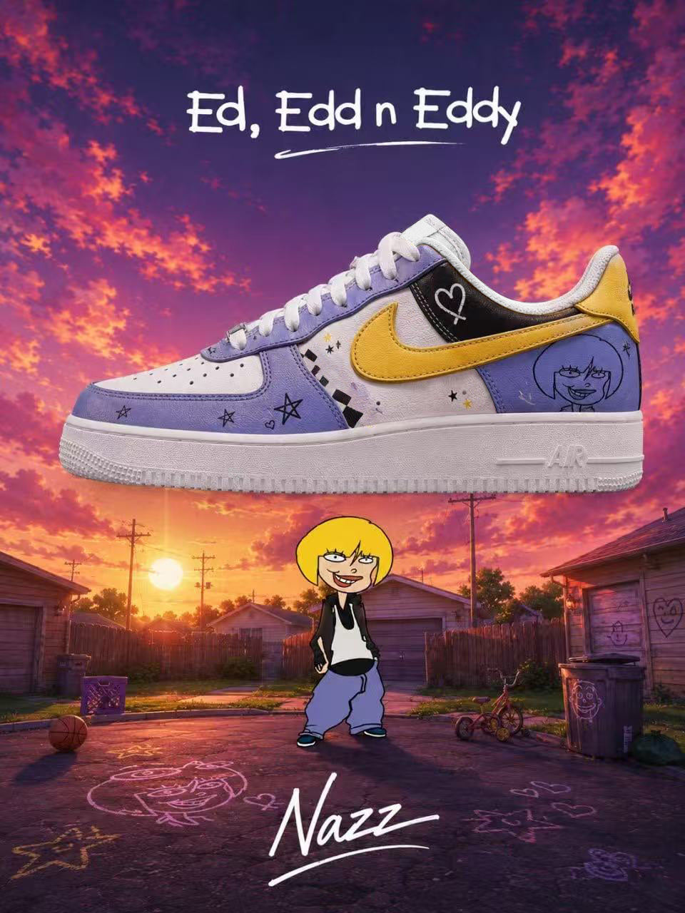 Nazz V.1 Custom Air-Style Sneakers