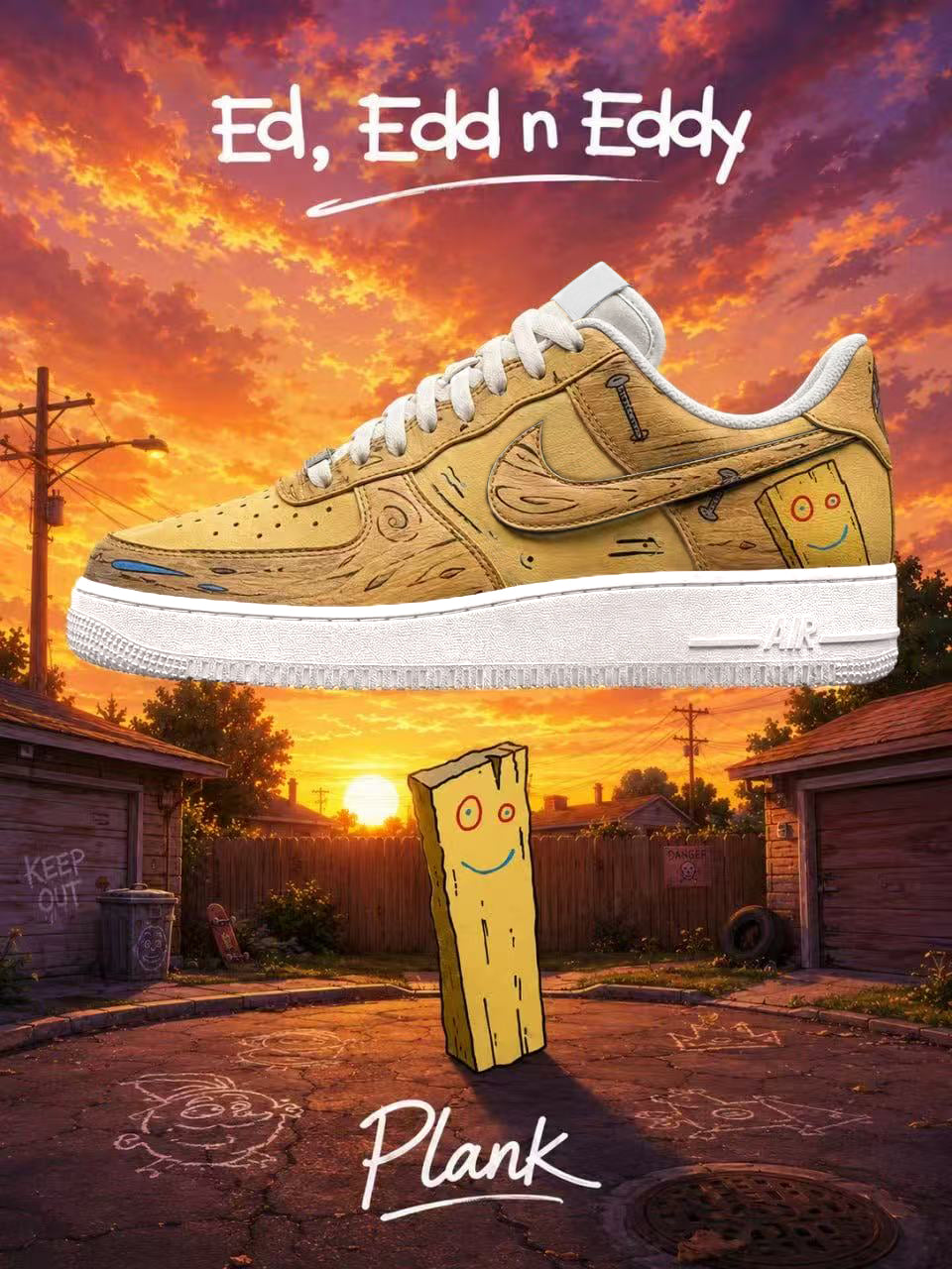 Plank V.1 Custom Air-Style Sneakers