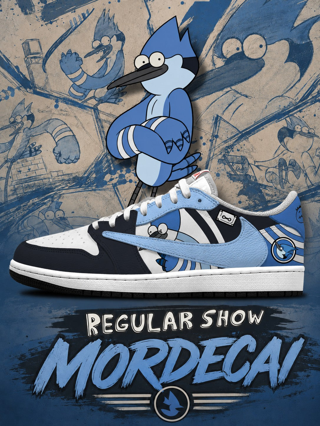 Mordecai V.1 Custom TS Low Sneakers