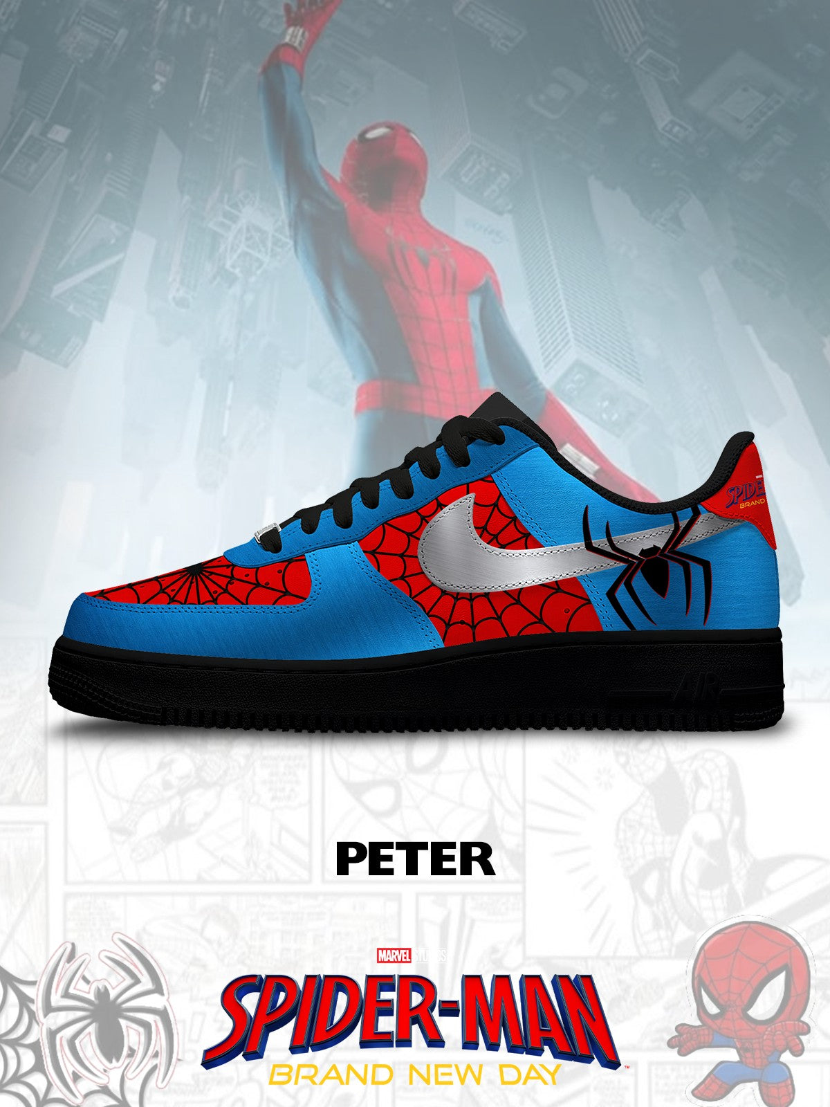 Peter V.2 Custom Air-Style Sneakers