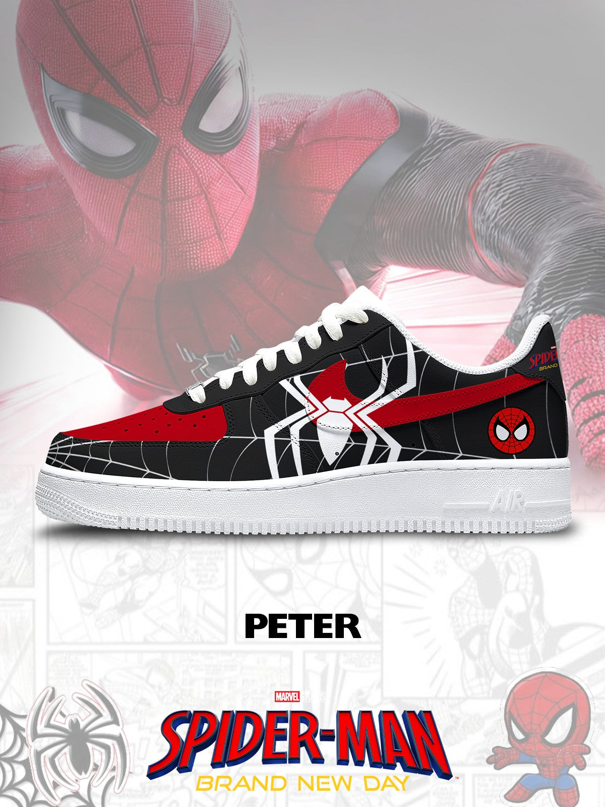 Peter V.3 Custom Air-Style Sneakers