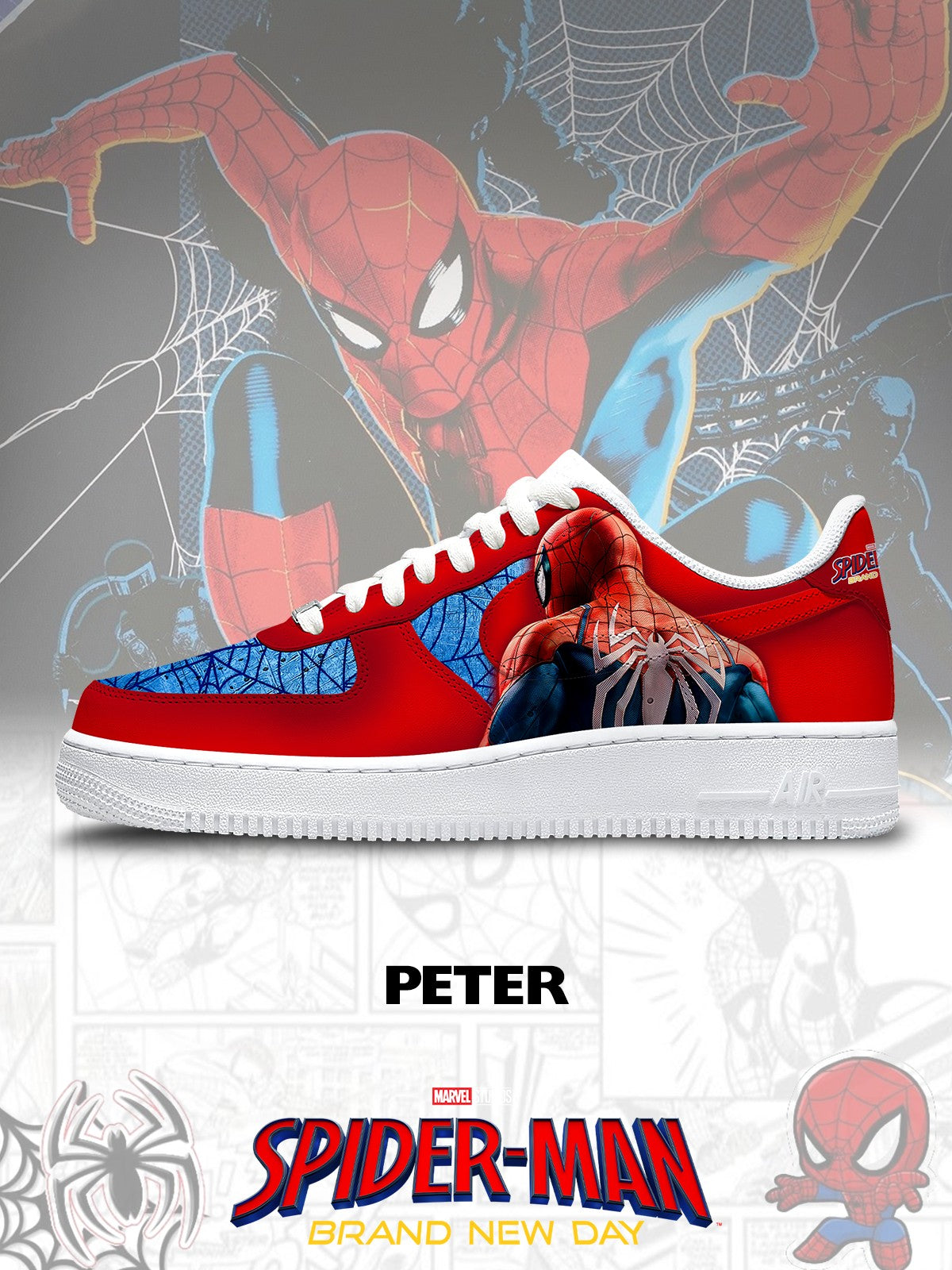 Peter V.4 Custom Air-Style Sneakers