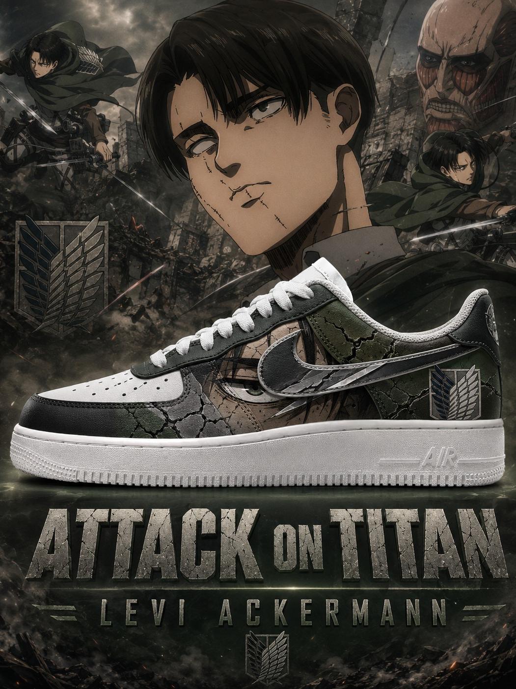 Levi Ackermann V.2 Custom Air-Style Sneakers