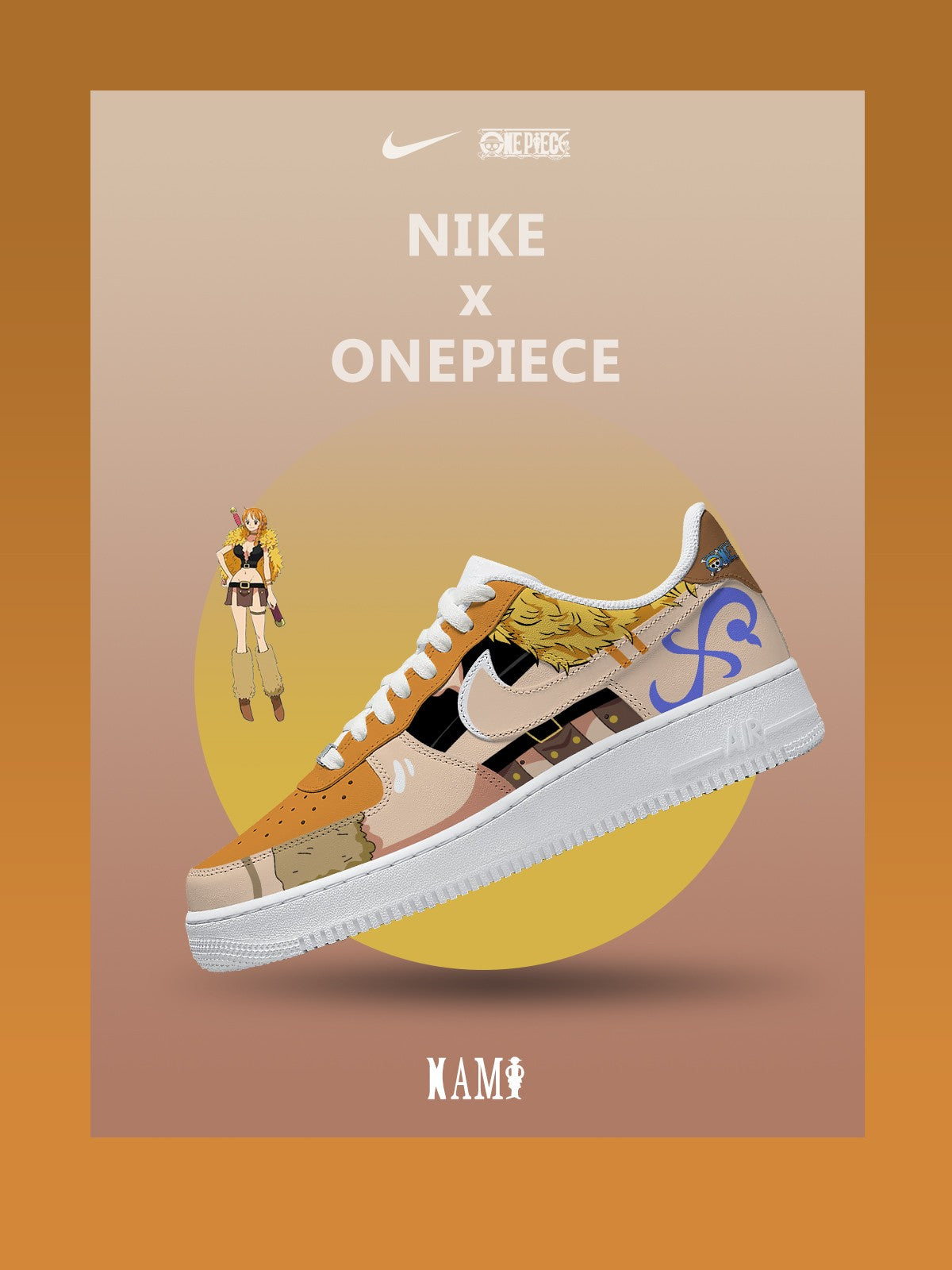 Nami V.2 Custom Air-Style Sneakers