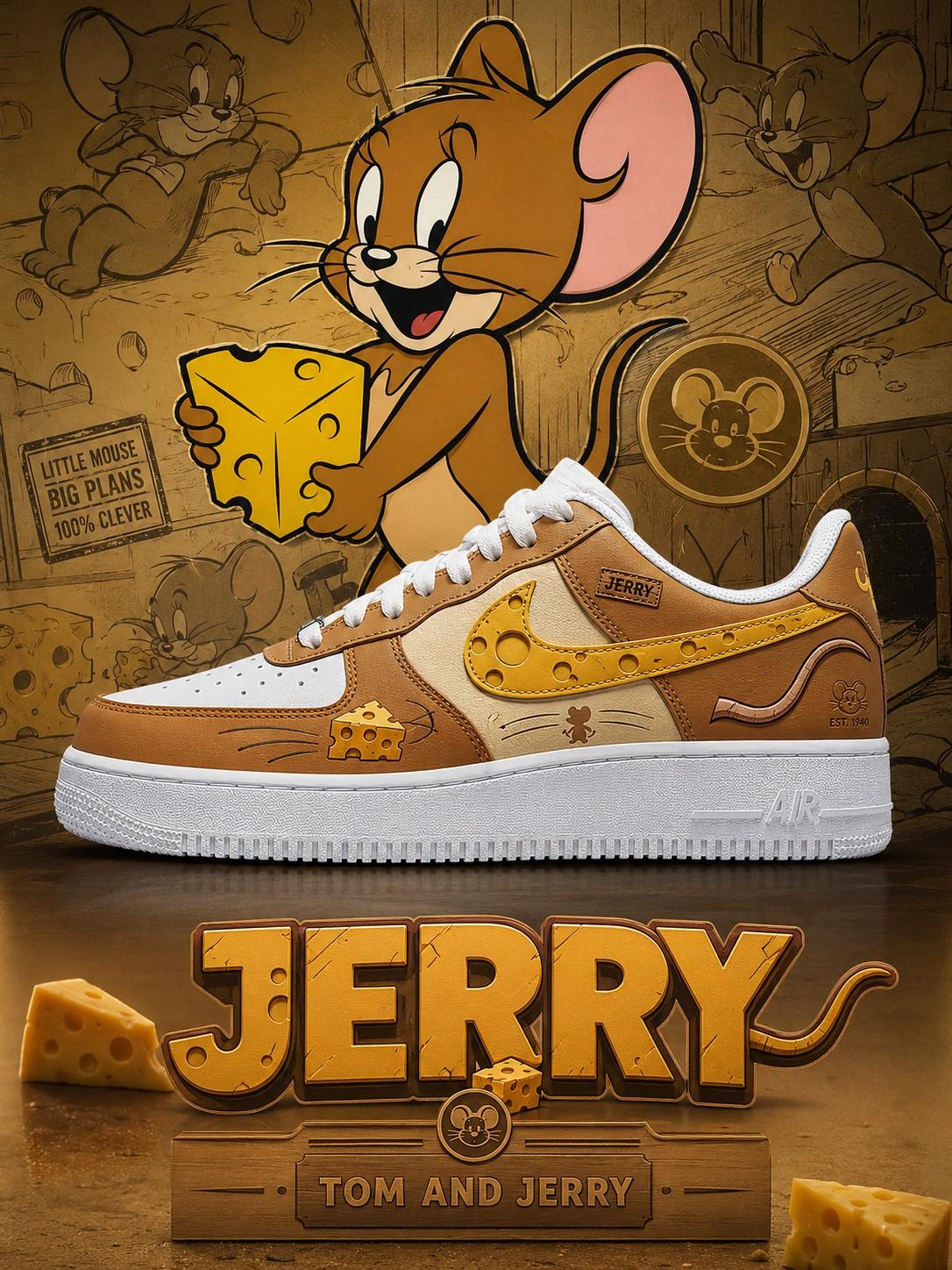 Jerry V.1 Custom Air-Style Sneakers
