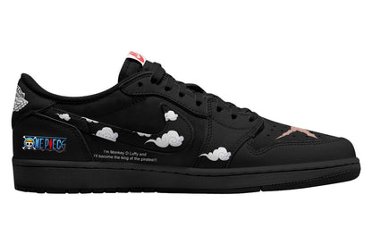 Luffy Gear 5 Nika V.10 Custom TS Low Sneakers