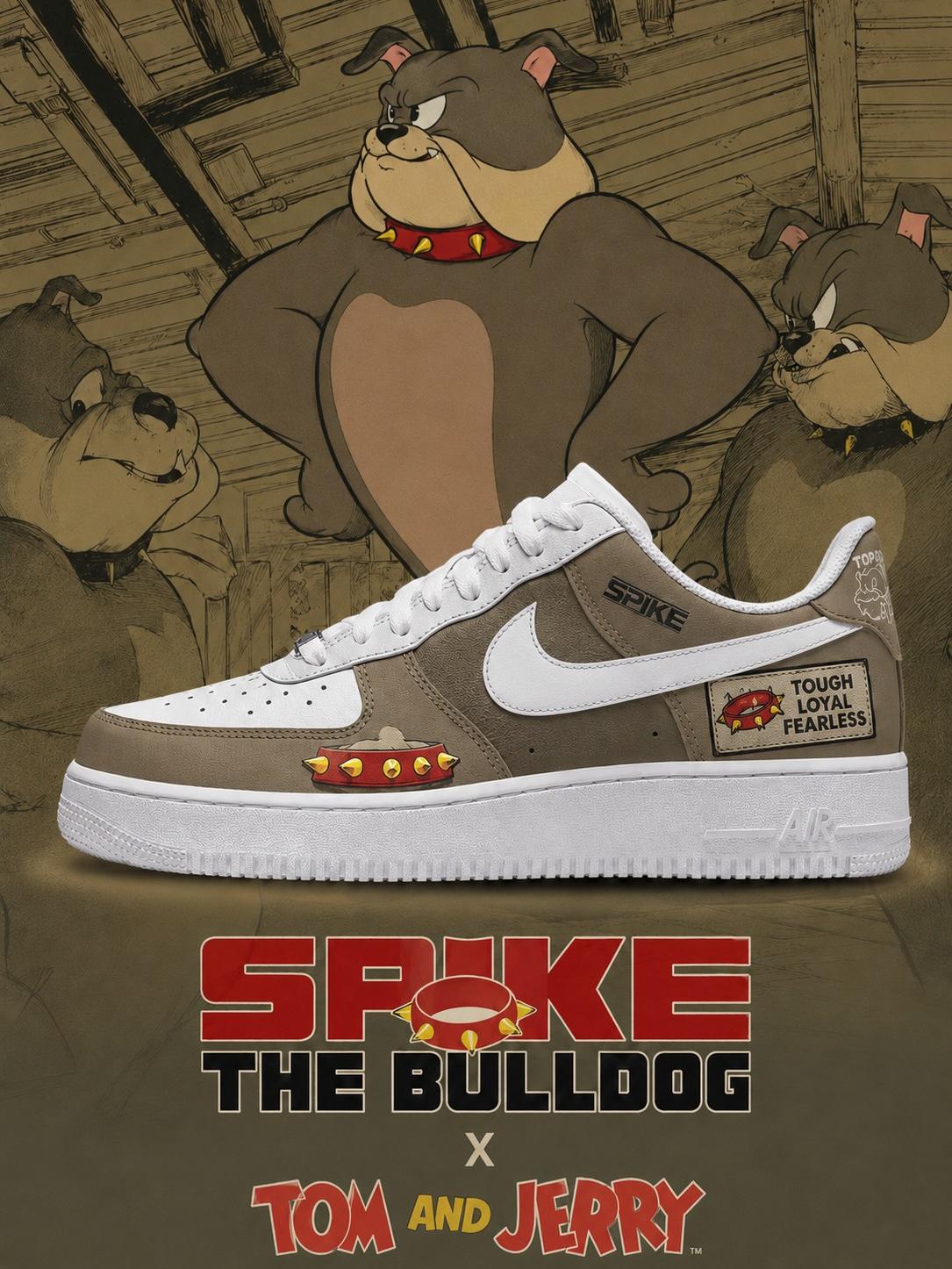 Spike Bulldog V.1 Custom Air-Style Sneakers