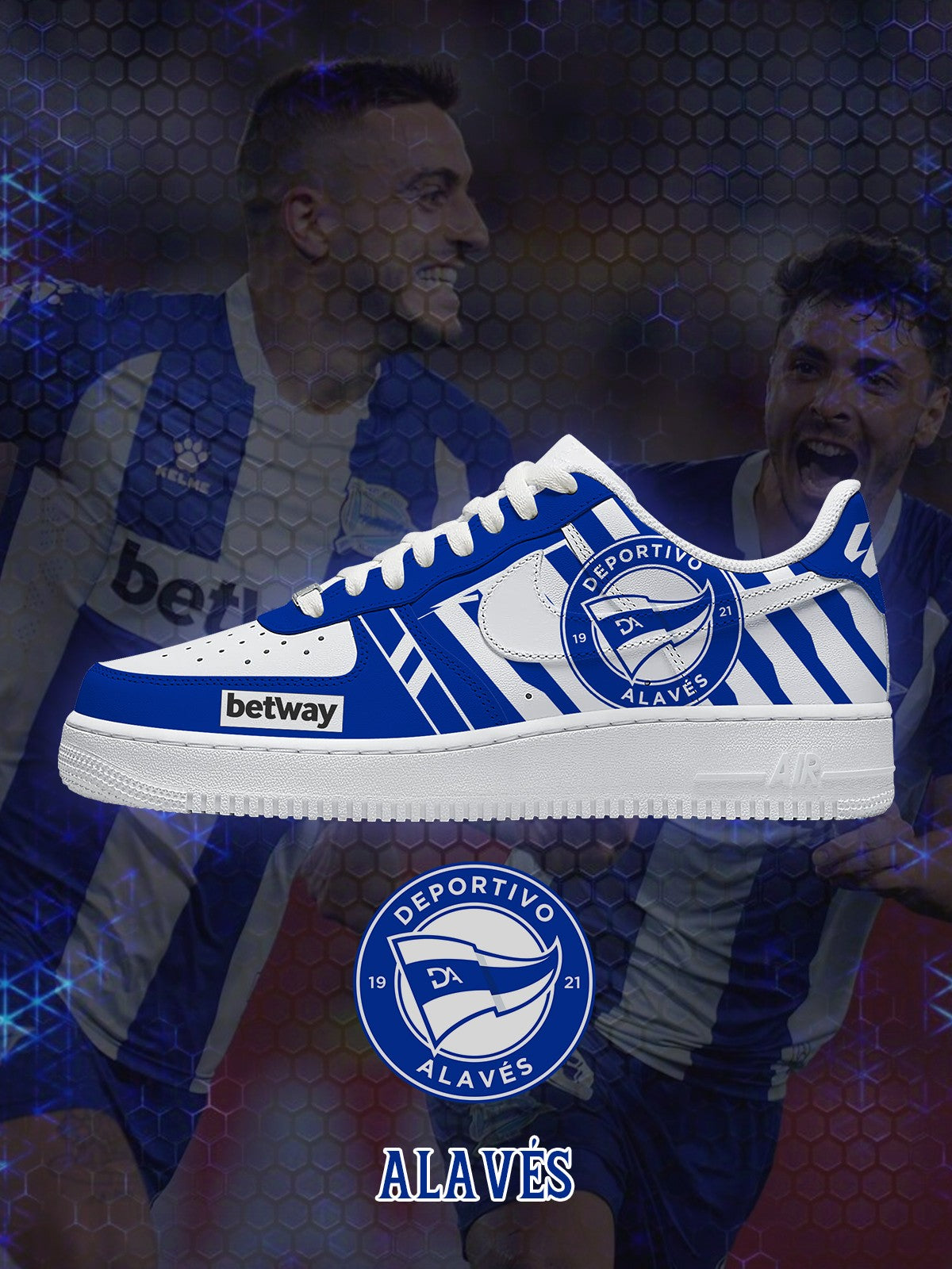 Alav??s V.1 Custom Air-Style Sneakers