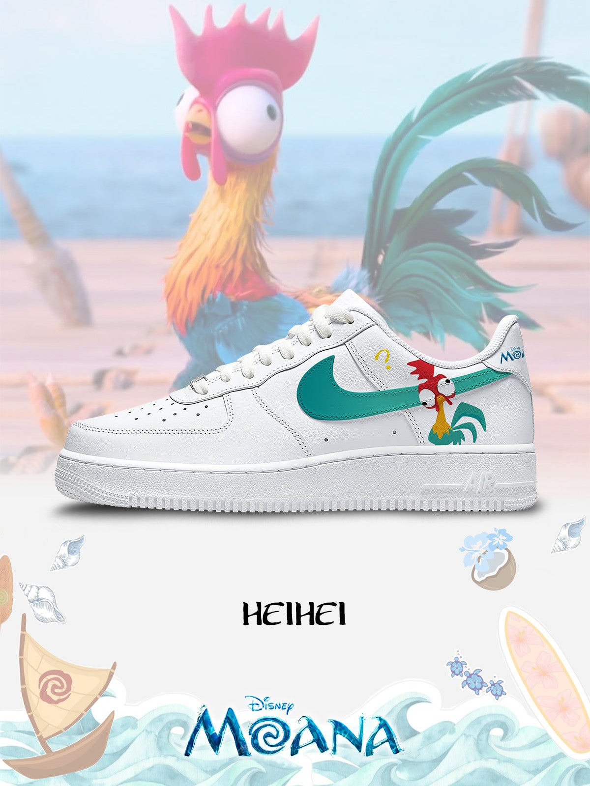 Heihei V.1 Custom Air-Style Sneakers