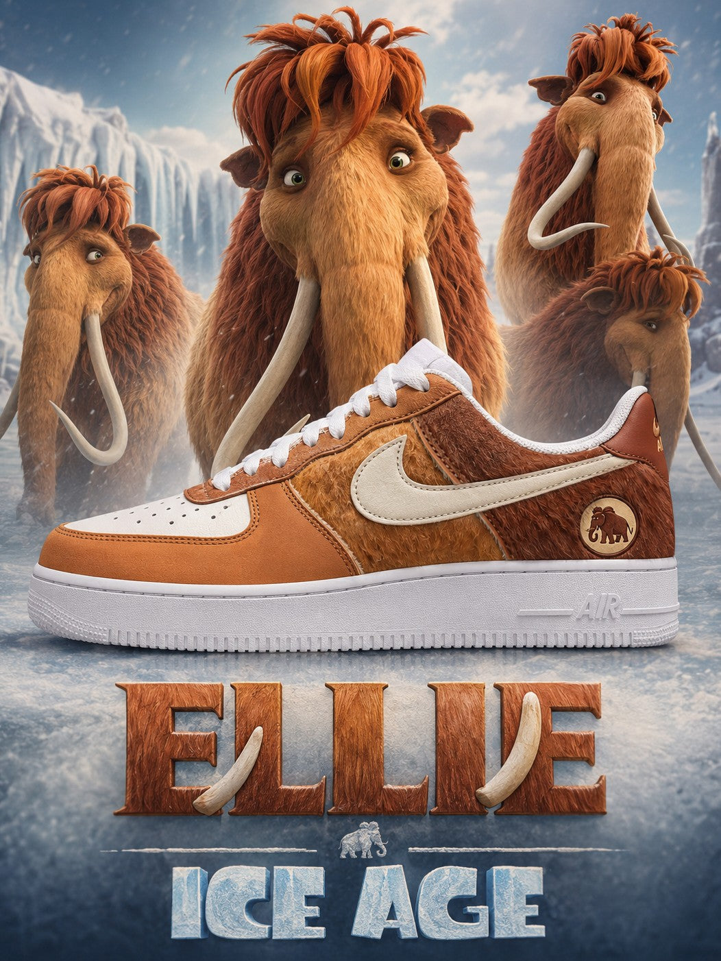 Ellie V.1 Custom Air-Style Sneakers