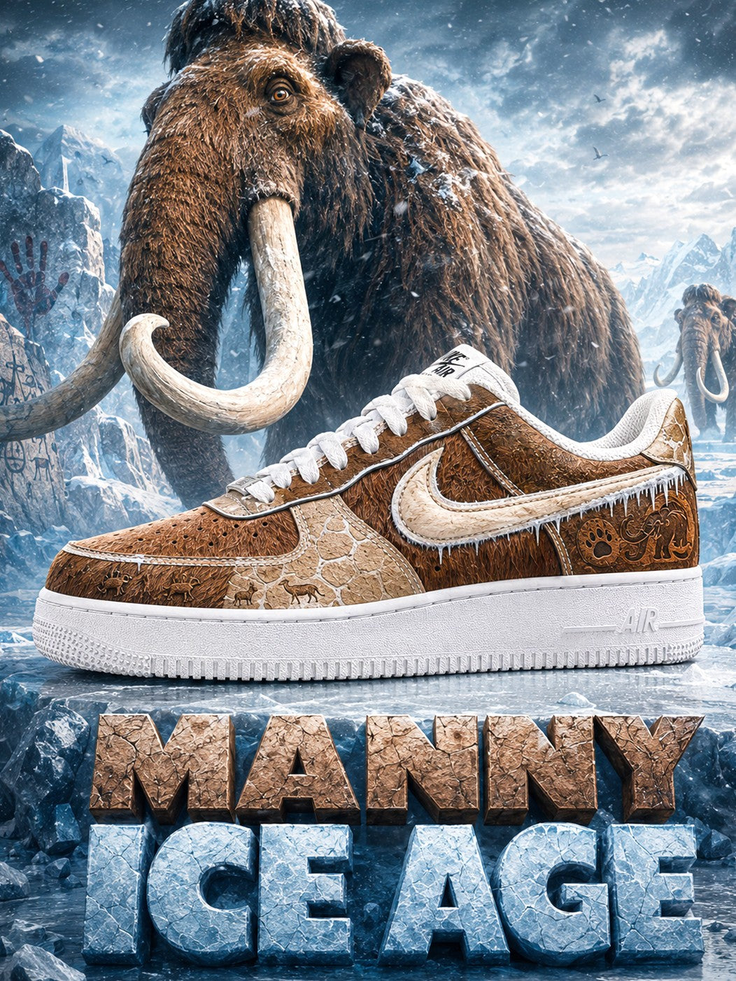 Manny V.1 Custom Air-Style Sneakers