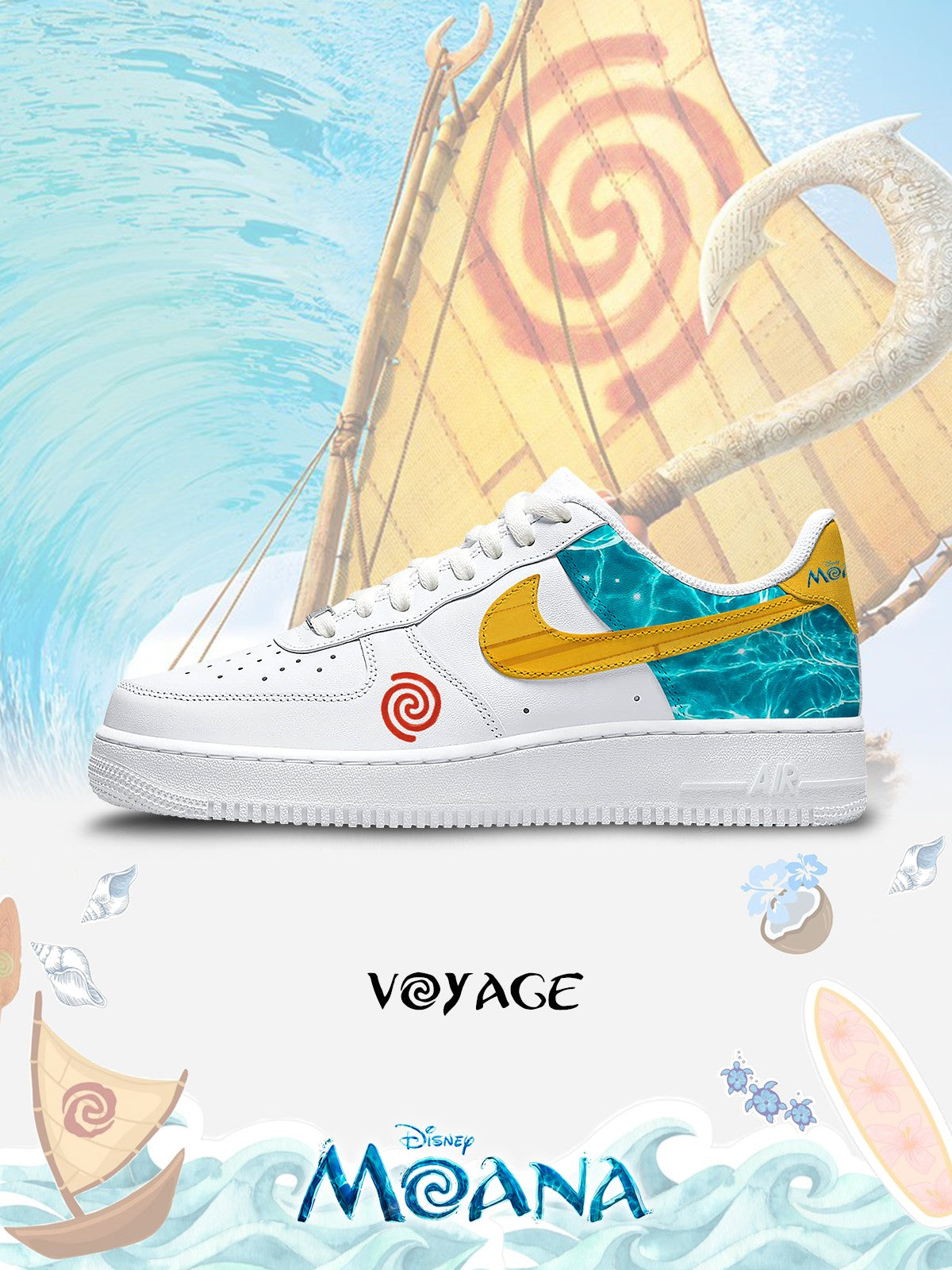 Voyage V.1 Custom Air-Style Sneakers