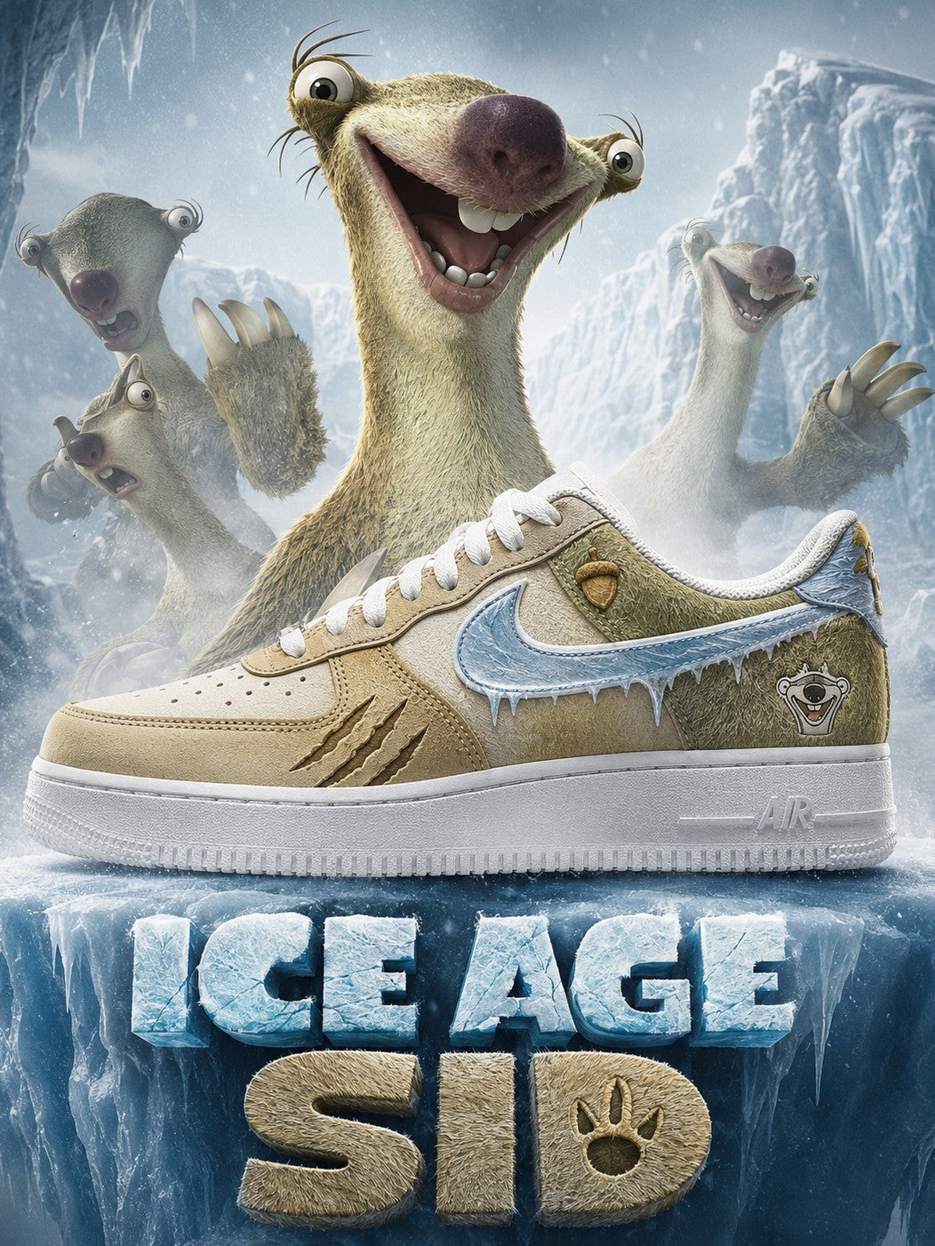 Sid V.1 Custom Air-Style Sneakers