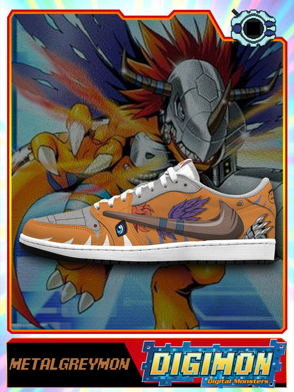 MetalGreymon V.1 Custom TS Low Sneakers