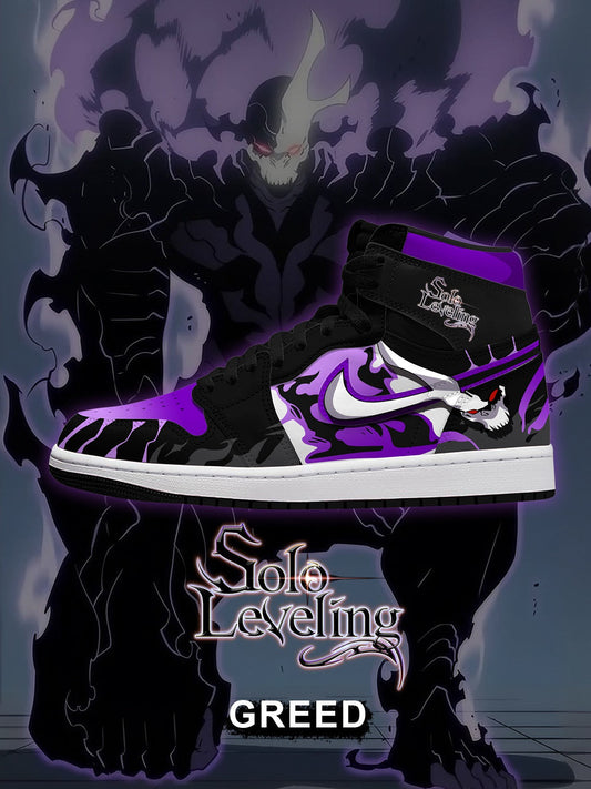 Greed V.1 Custom High-Top Sneakers