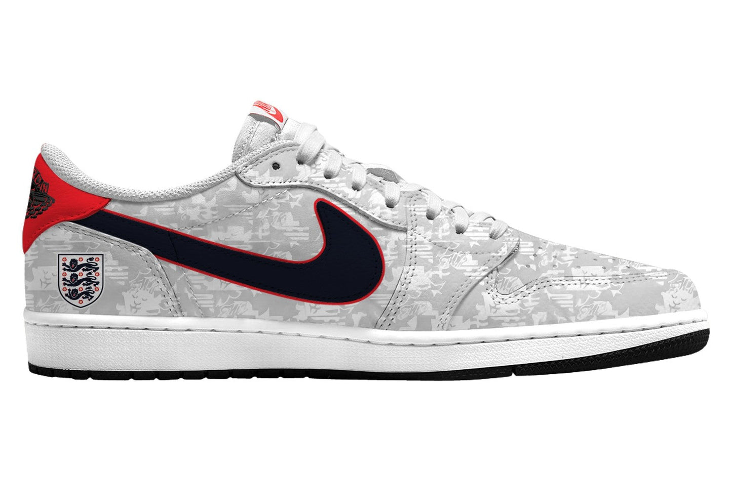 World Cup 2026 England V.1 Custom TS Low Sneakers