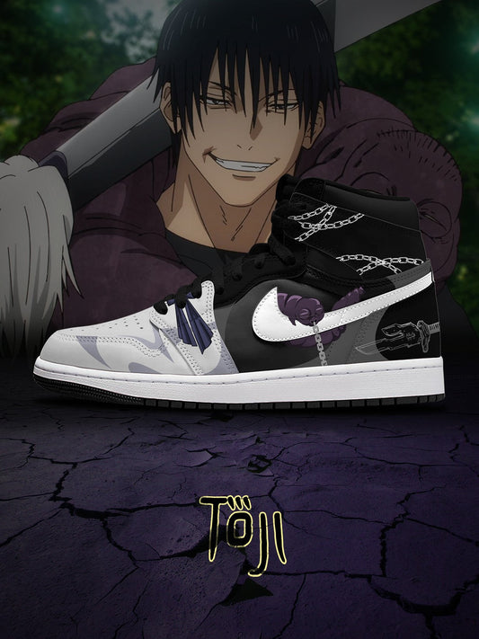 AJ1 高筒 咒術迴戰-伏黑甚爾客製球鞋 V.3