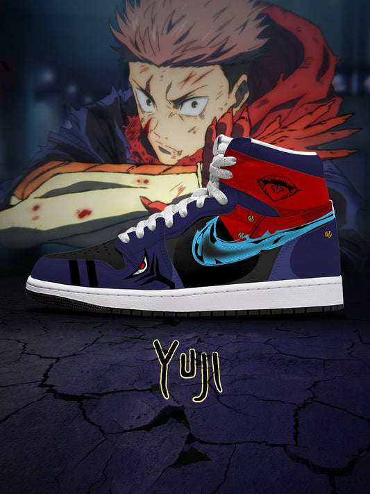 AJ1 高筒 咒術迴戰-虎杖悠仁客製球鞋 V.3