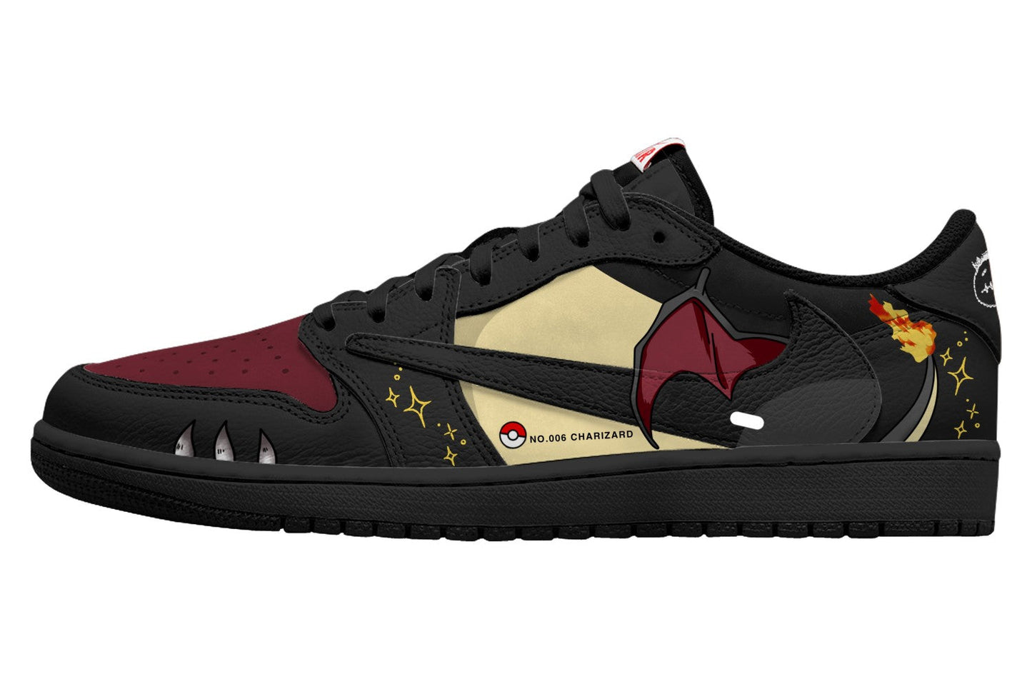 Shiny Charizard V.1 Custom TS Low Sneakers