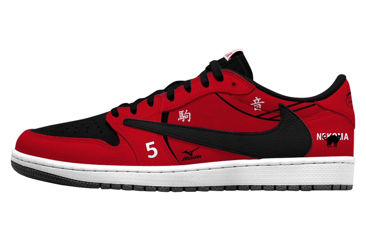 Nekoma High V.1 Custom TS Low Sneakers