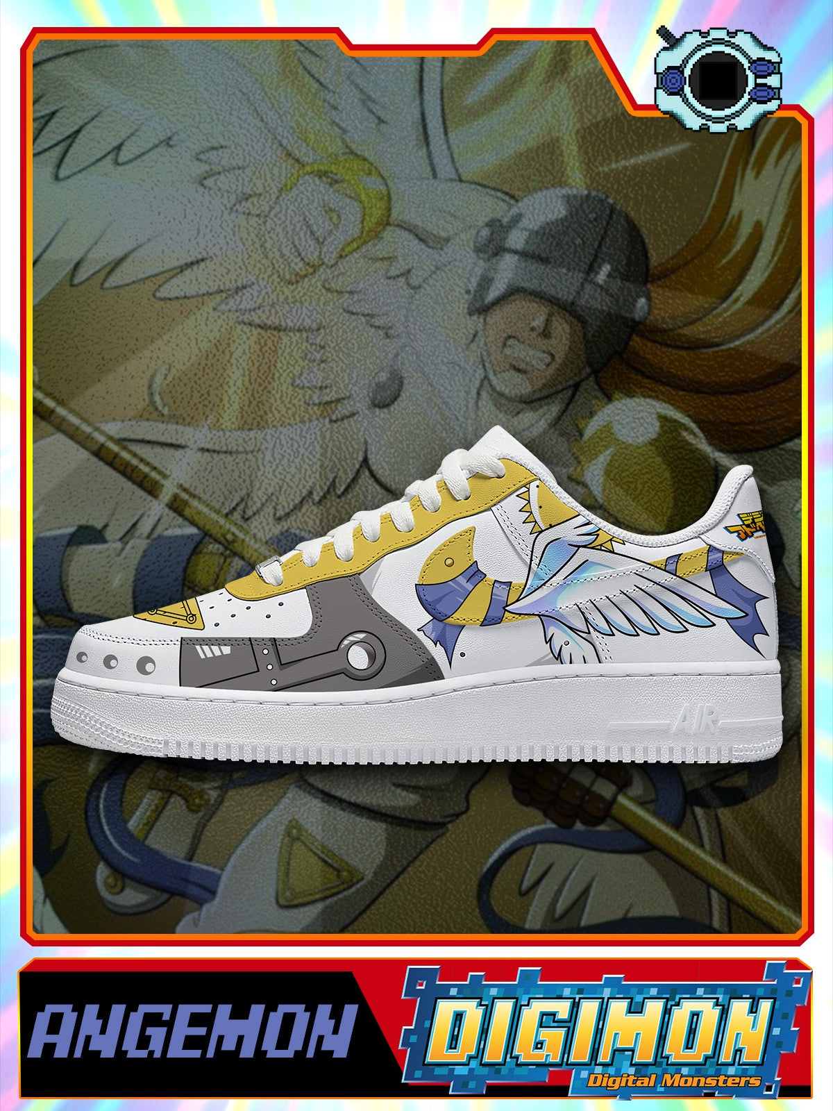 Angemon V.1 Custom Air-Style Sneakers