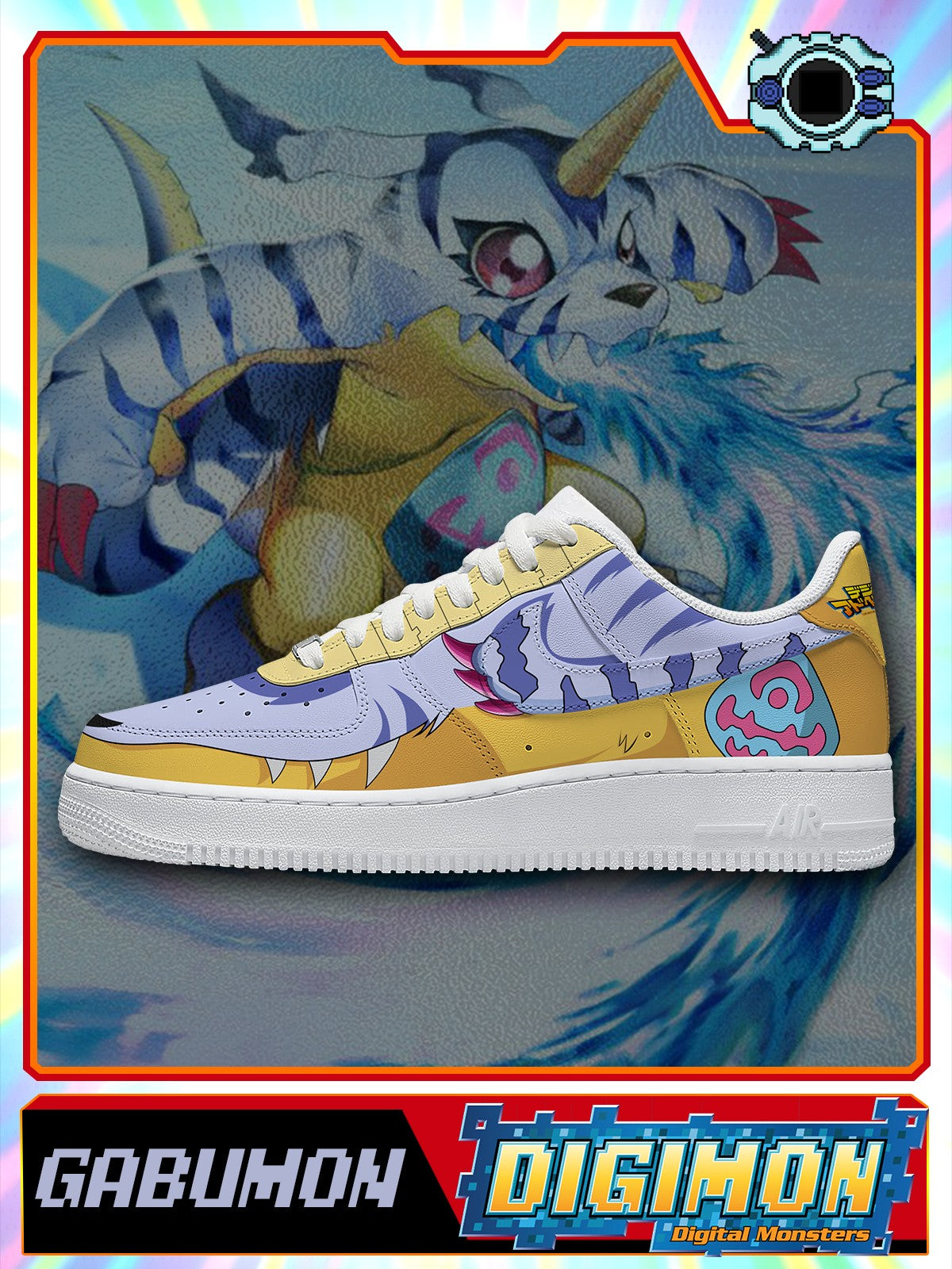 Gabumon V.1 Custom Air-Style Sneakers