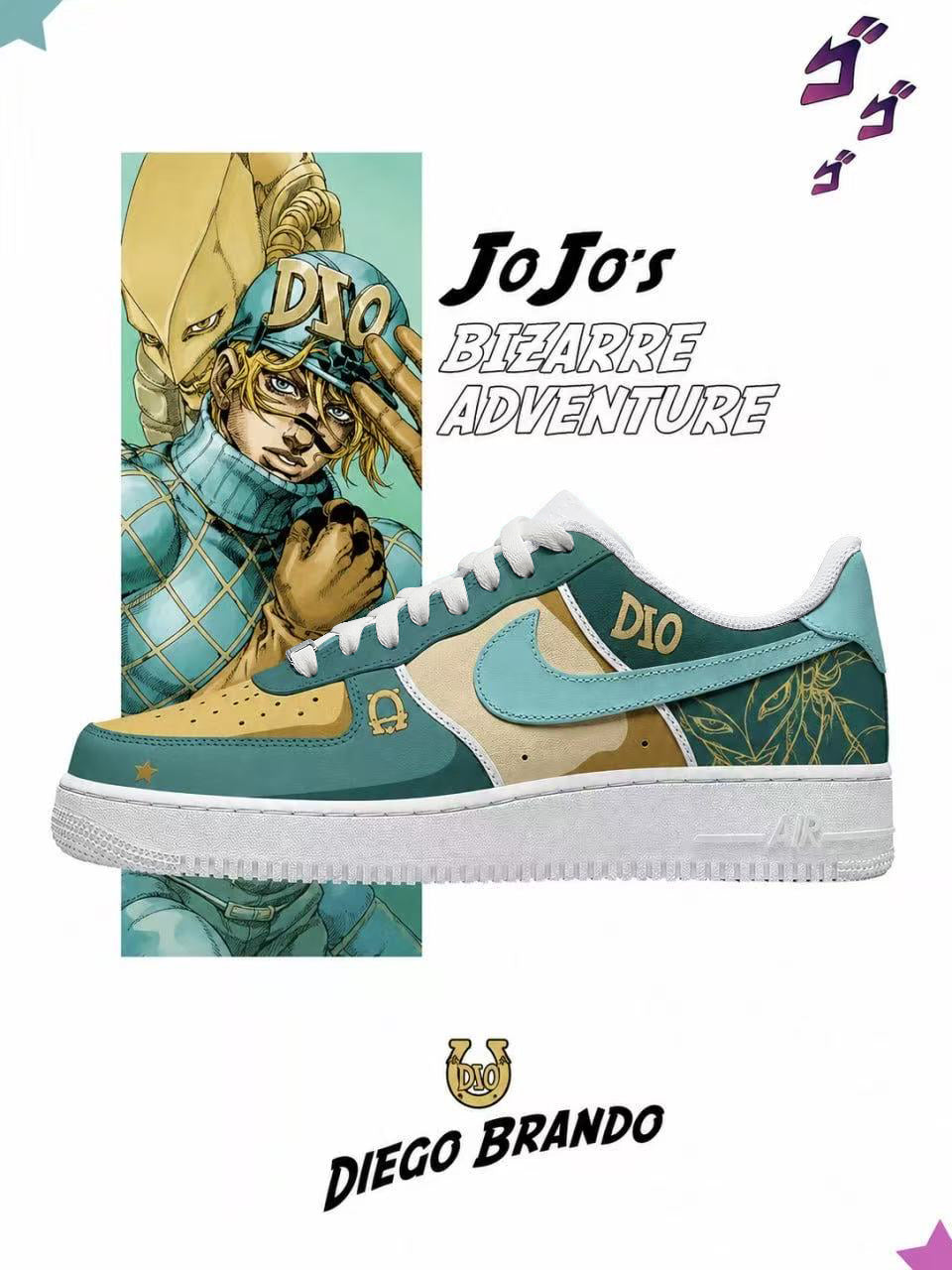 Diego Brando V.3 Custom Air-Style Sneakers